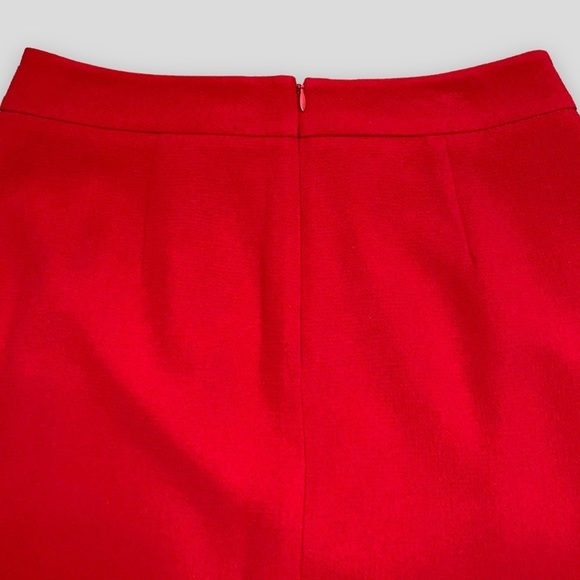 CLUB Monaco Benellie Pleated Skirt in Gypsy Red - Picture 5 of 7